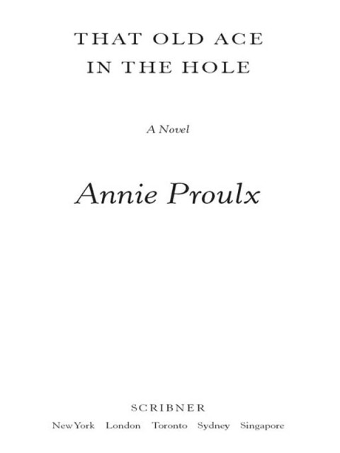 Cover image for book That Old Ace in the Hole