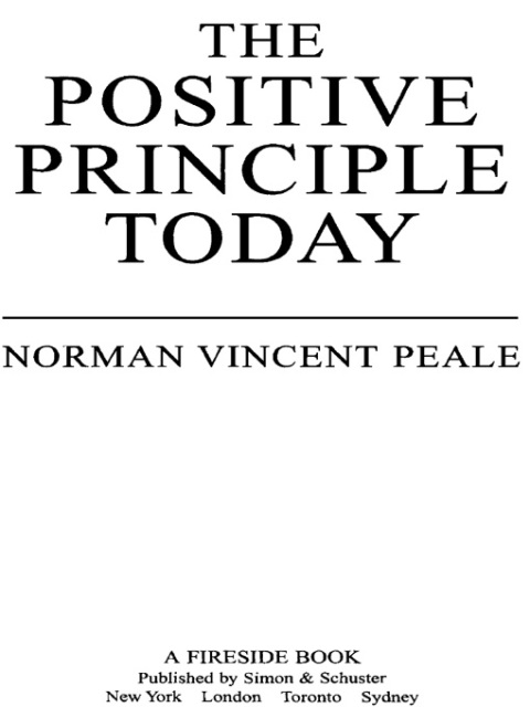 Cover image for book The Positive Principle Today