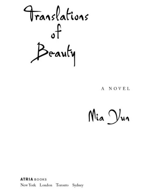 Cover image for book Translations of Beauty