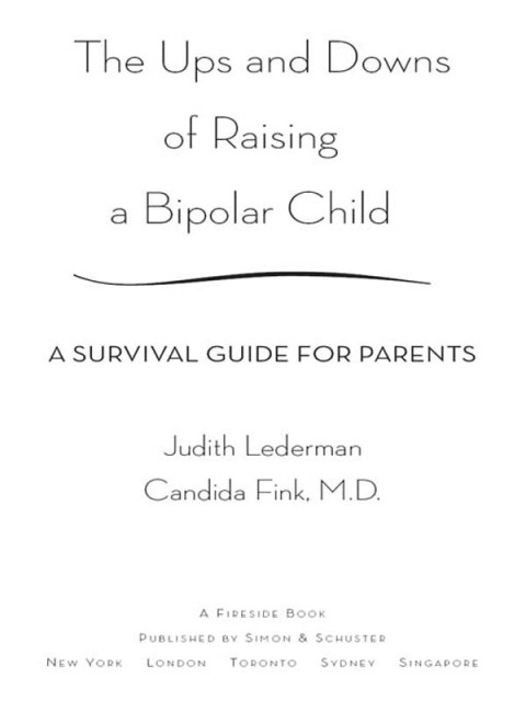 Cover image for book The Ups and Downs of Raising a Bipolar Child
