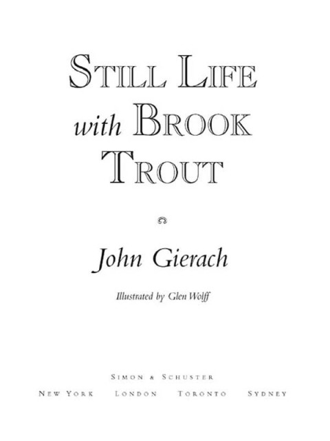 Cover image for book Still Life with Brook Trout