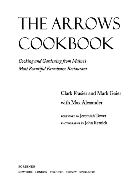 Cover image for book The Arrows Cookbook