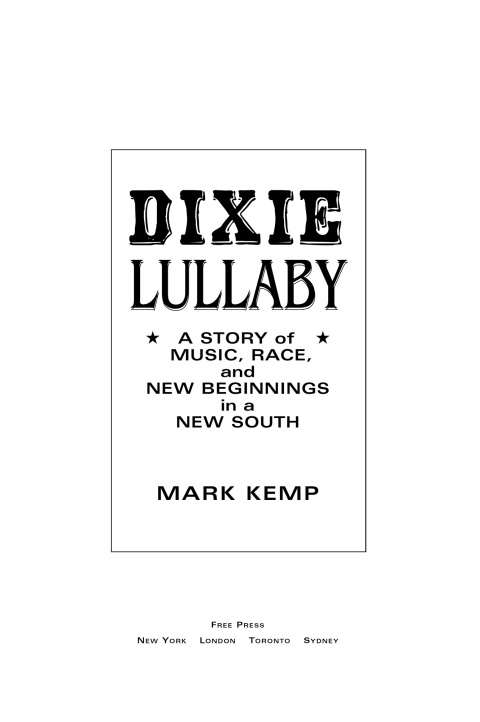 Cover image for book Dixie Lullaby