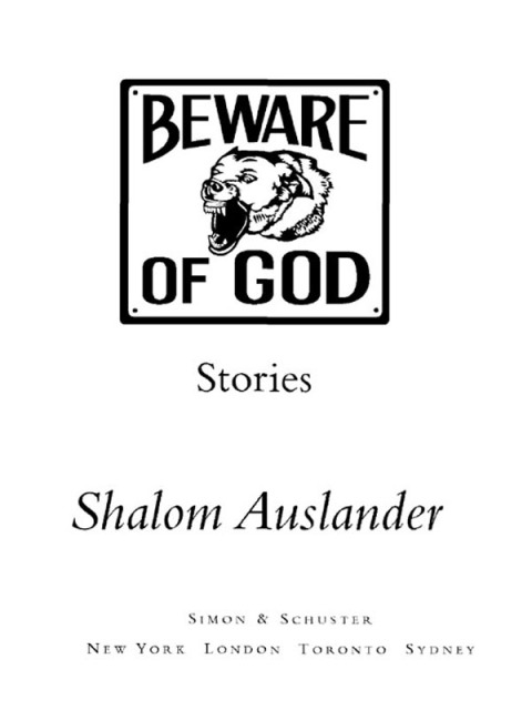 Cover image for book Beware of God
