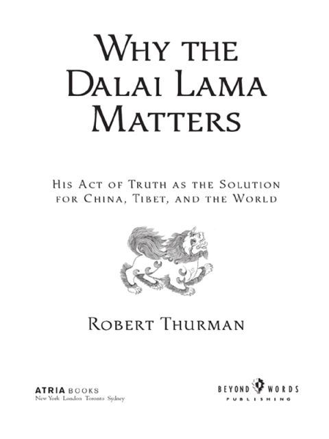 Cover image for book Why the Dalai Lama Matters
