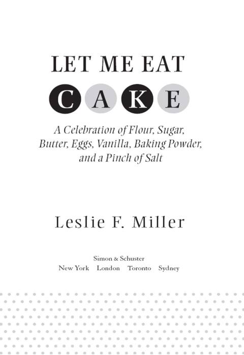 Cover image for book Let Me Eat Cake