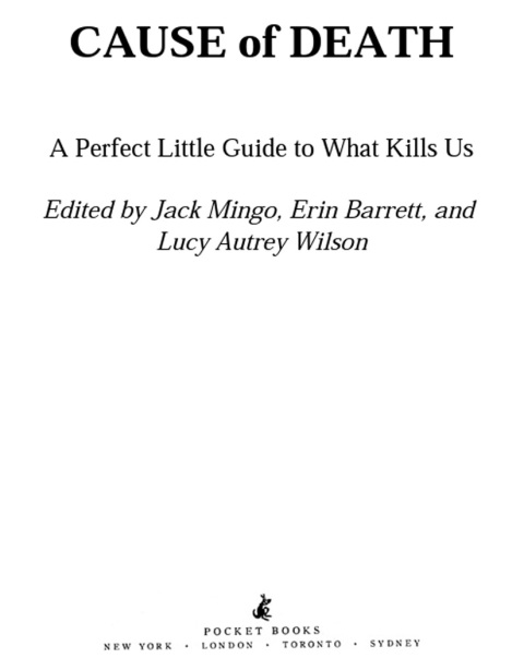 Cover image for book Cause of Death