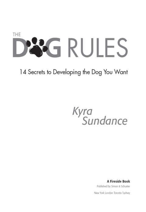 Cover image for book The Dog Rules