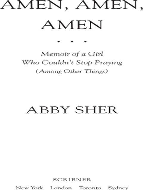 Cover image for book Amen, Amen, Amen