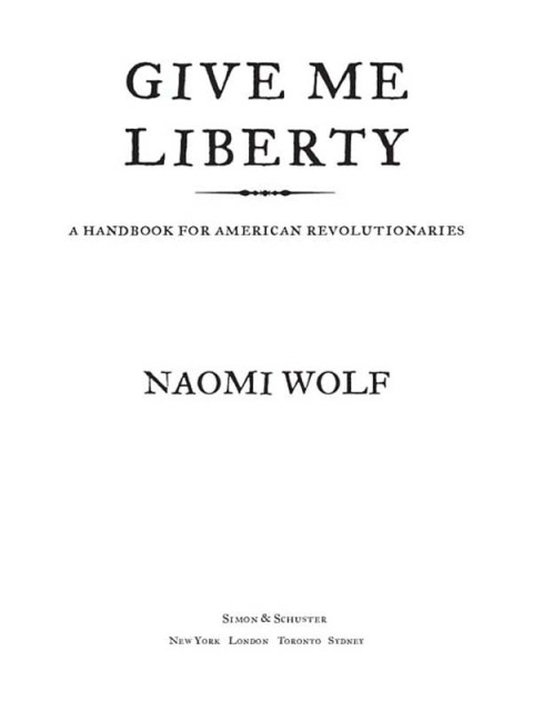 Cover image for book Give Me Liberty