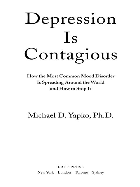Cover image for book Depression Is Contagious