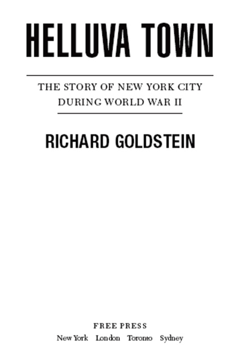 Cover image for book Helluva Town