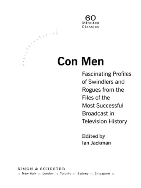 Cover image for book Con Men