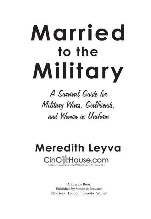 Cover image for book Married to the Military