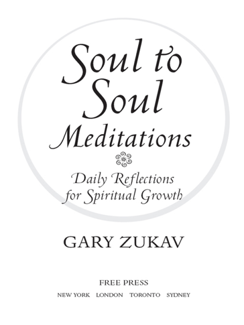 Cover image for book Soul to Soul Meditations