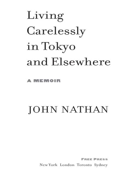 Cover image for book Living Carelessly in Tokyo and Elsewhere