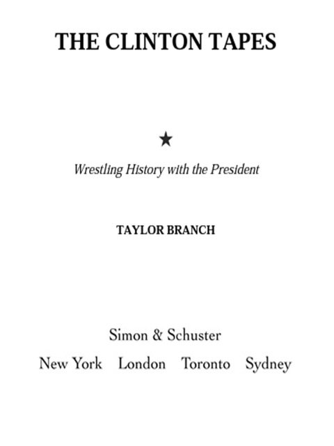 Cover image for book The Clinton Tapes