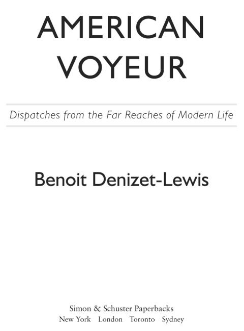 Cover image for book American Voyeur