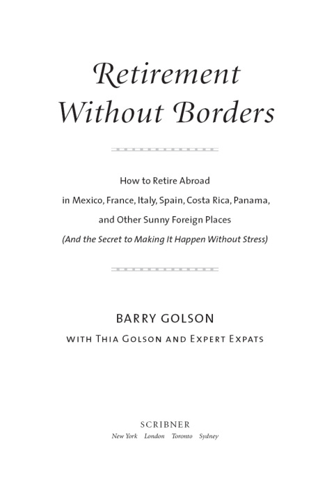 Cover image for book Retirement Without Borders