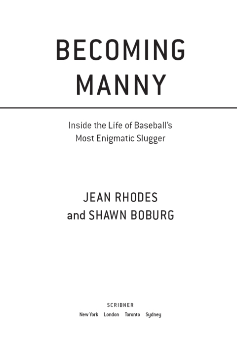 Cover image for book Becoming Manny