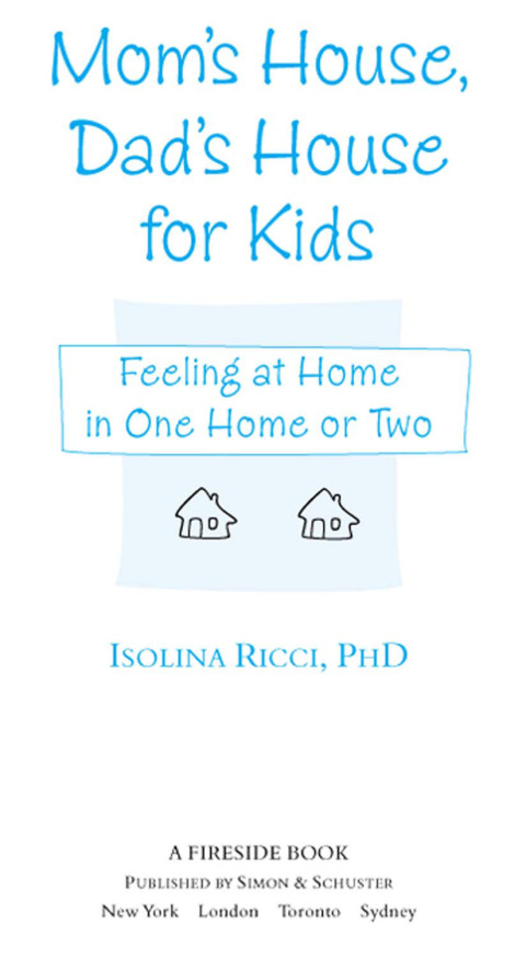 Cover image for book Mom's House, Dad's House for Kids