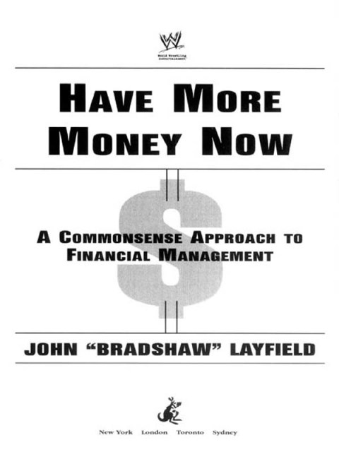 Cover image for book Have More Money Now