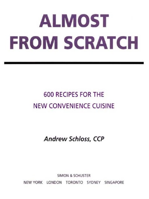 Cover image for book Almost from Scratch