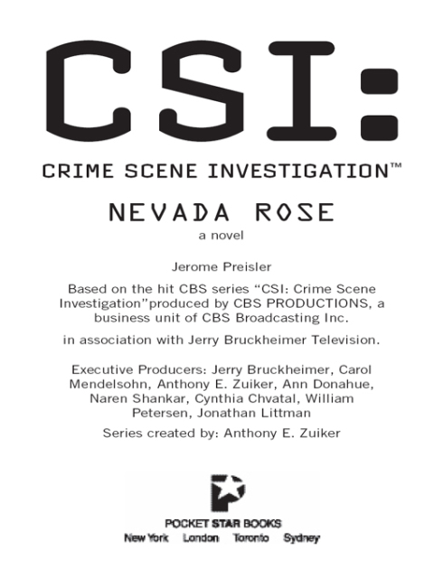 Cover image for book CSI: Nevada Rose