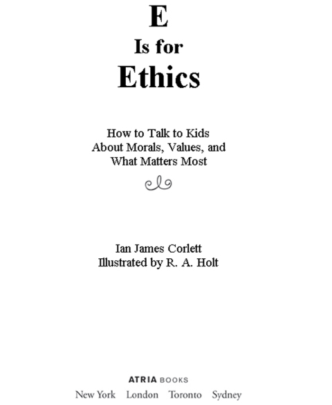 Cover image for book E Is for Ethics