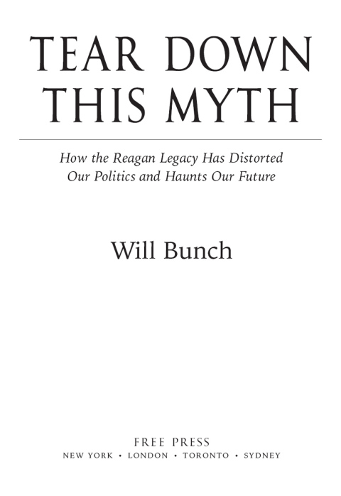 Cover image for book Tear Down This Myth