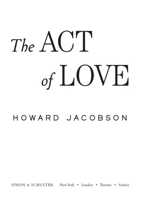 Cover image for book The Act of Love