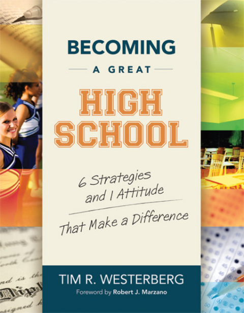 Cover image for book Becoming a Great High School