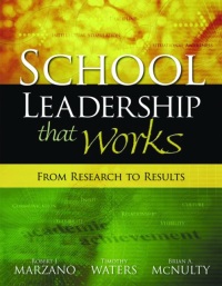 Cover image: School Leadership That Works 9781416602279