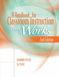 Cover image: A Handbook for Classroom Instruction That Works 2nd edition 9781416614685