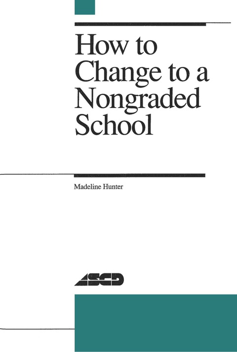Cover image for book How to Change to a Nongraded School