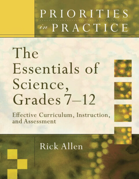 Cover image for book The Essentials of Science, Grades 7-12