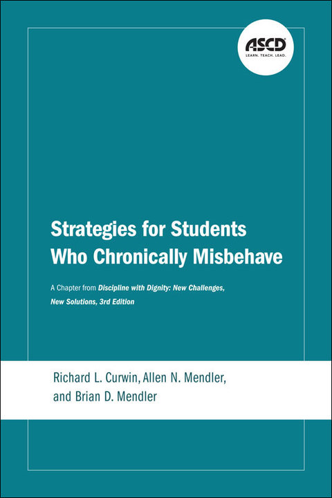 Cover image for book Strategies for Students Who Chronically Misbehave