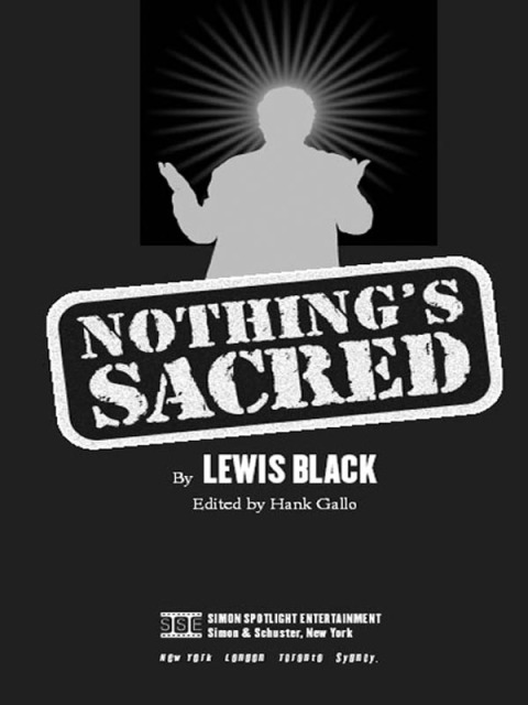 Cover image for book Nothing's Sacred