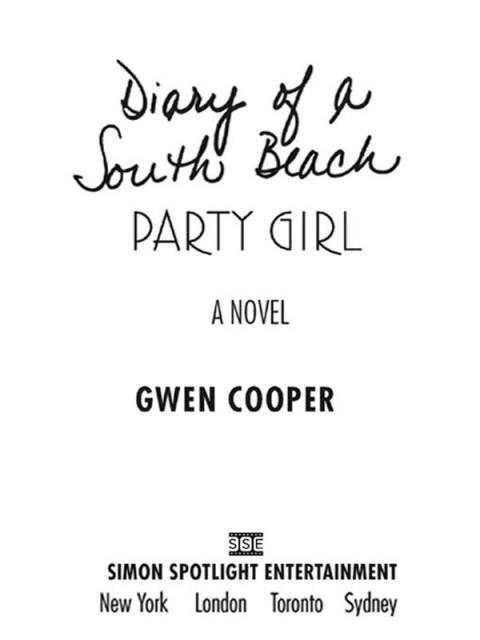 Cover image for book Diary of a South Beach Party Girl
