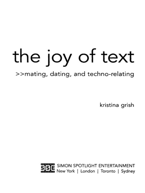 Cover image for book The Joy of Text