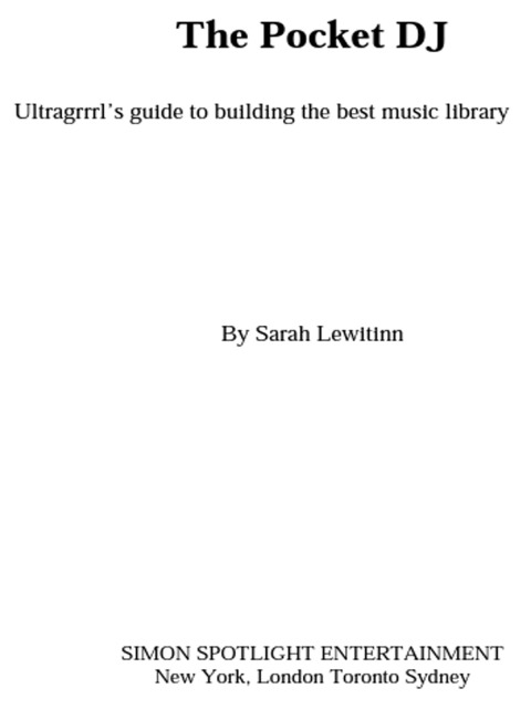 Cover image for book The Pocket DJ