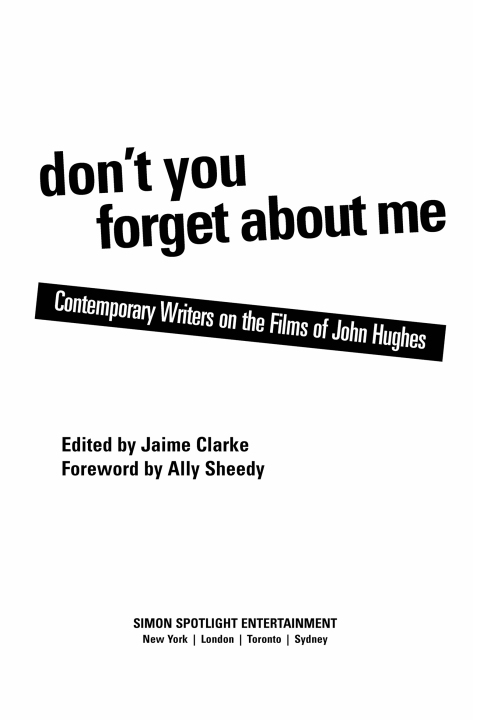 Cover image for book Don't You Forget About Me