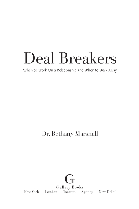 Cover image for book Deal Breakers