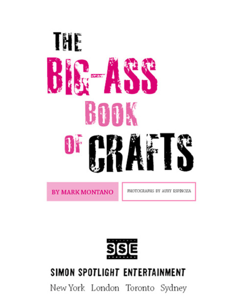 Cover image for book The Big-Ass Book of Crafts