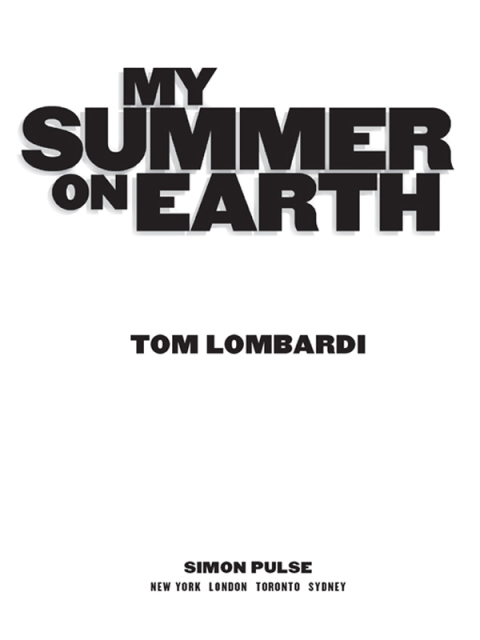 Cover image for book My Summer on Earth
