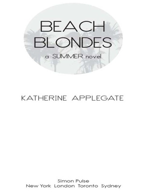 Cover image for book Beach Blondes