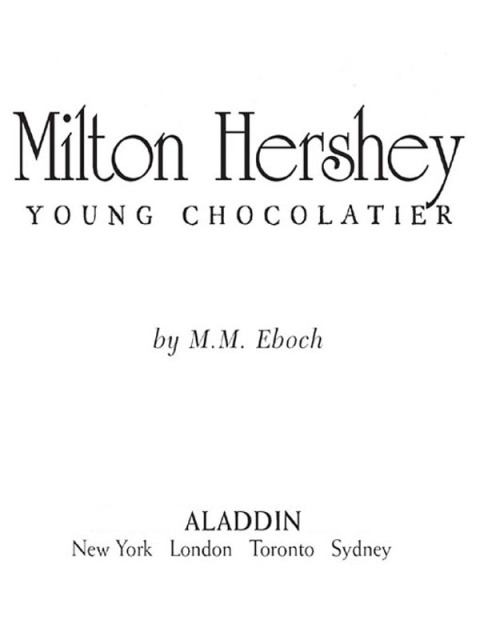 Cover image for book Milton Hershey