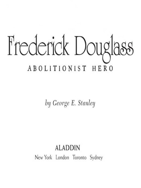 Cover image for book Frederick Douglass