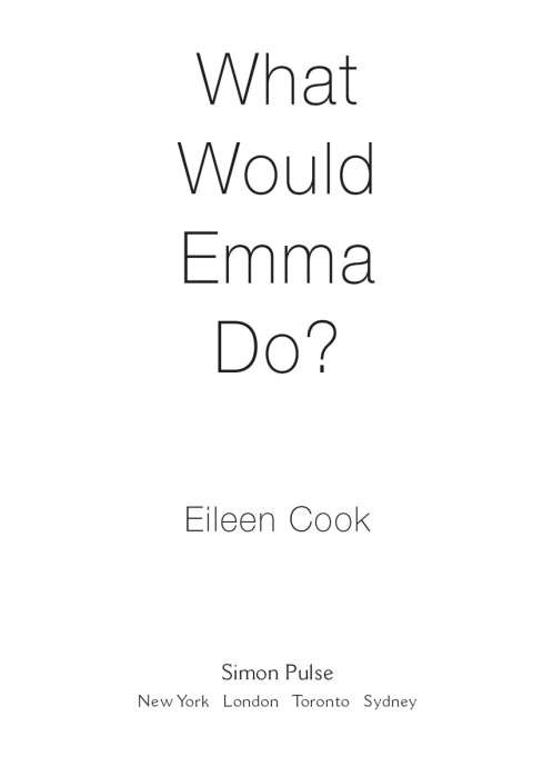 Cover image for book What Would Emma Do?