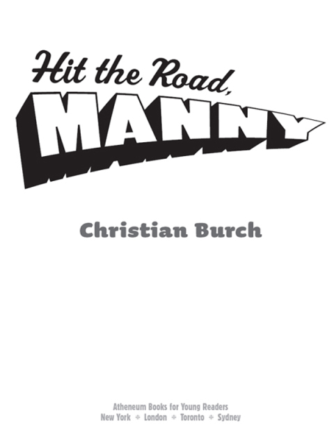 Cover image for book Hit the Road, Manny